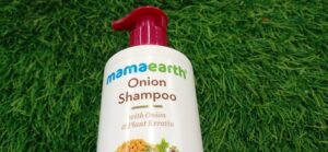 Mamaearth onion shampoo review